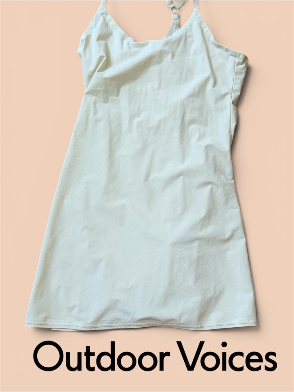 Outdoor Voices' Light green Tank Dress